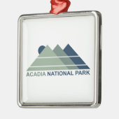 Acadia National Park Mountain Sun Metalen Ornament (Links)