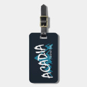 Acadia National Park Mountains Bagagelabel (Voorkant verticaal)