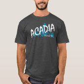 Acadia National Park Mountains T-shirt (Voorkant)