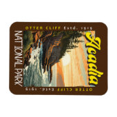 Acadia National Park Otter Cliff in nood Magneet (Horizontaal)