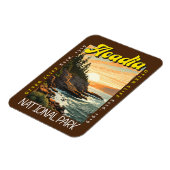 Acadia National Park Otter Cliff in nood Magneet (Linkerzijde)