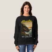 Acadia National Park Otter Cliff in nood Trui (Voorkant volledig)