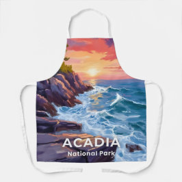 Acadia National Park | Otter Cliffs Maine Reizen Schort