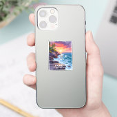Acadia National Park | Otter Cliffs Maine Reizen Sticker (Telefoon)