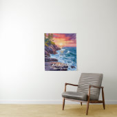 Acadia National Park | Otter Cliffs Maine Reizen Wandkleed (In situ)