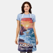 Acadia National Park | Otter Cliffs Maine Travel Schort (Gedragen)