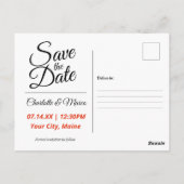 Acadia National Park - Perched Puffin Briefkaart (Achterkant)