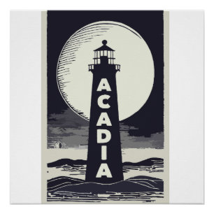 Acadia National Park Perfect Poster