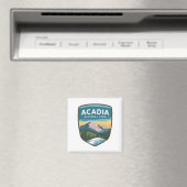 Acadia National Park Reisbadge Magneet (Insitu (Vaatwasser))