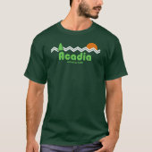 Acadia National Park Retro T-shirt (Voorkant)