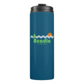 Acadia National Park Retro Thermosbeker (Voorkant)