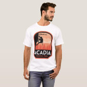 Acadia National Park Rock Climbing T-shirt (Voorkant volledig)