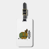 Acadia National Park-rugzak Bagagelabel (Voorkant verticaal)