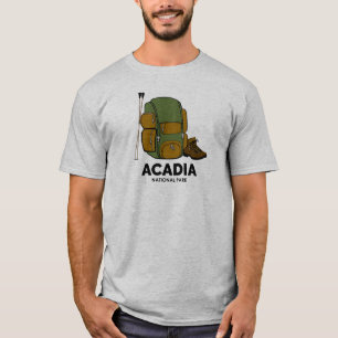 Acadia National Park-rugzak T-shirt
