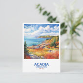 Acadia National Park Save the Date Briefkaart (Staand voorkant)