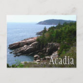 Acadia National Park Shoreline, Maine Briefkaart (Voorkant)