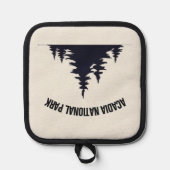 Acadia National Park Souvenir Kerstornament Pannenlap (Voorkant)