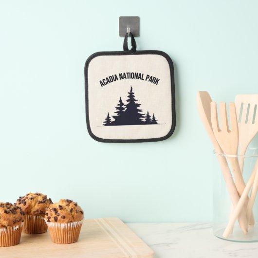 Acadia National Park Souvenir Kerstornament Pannenlap (Insitu(Ophanging))