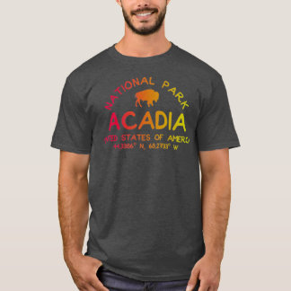 Acadia National Park Souvenir Maine ME T-shirt