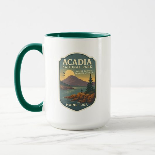 Acadia National Park Travel Mug Mok (Links)