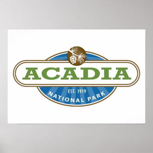 Acadia National Park USA Poster (Voorkant)