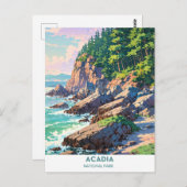 Acadia National Park, Verenigde Staten Briefkaart (Voorkant / Achterkant)