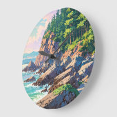 Acadia National Park, Verenigde Staten Grote Klok (Hoek)