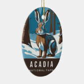 Acadia National Park Versiering Keramisch Ornament (Rechts)