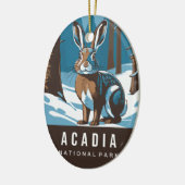 Acadia National Park Versiering Keramisch Ornament (Links)