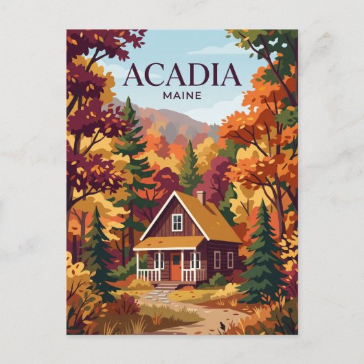 Acadia National Park VS Briefkaart (Voorkant)