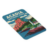 Acadia National Park  vuurtoren Magneet (Rechterzijde)