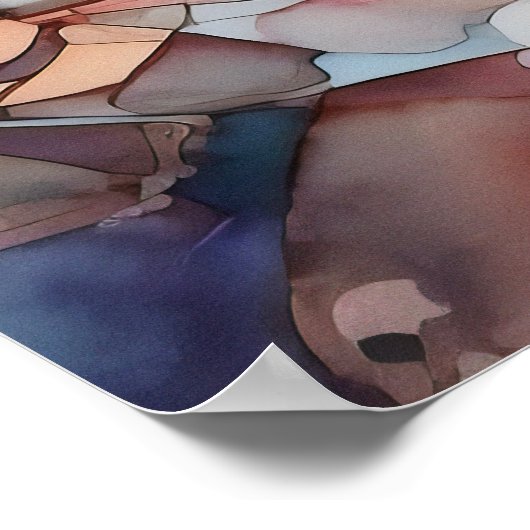 Acadia National Park Waterverf Poster (Hoek)