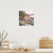 Acadia National Park Waterverf Schilderij Poster (Keuken)