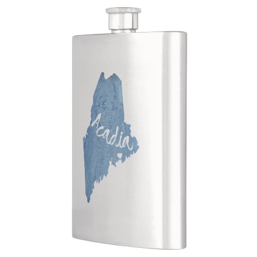 Acadia National Park Wood Grain Flacon (Links)