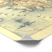 Acadia National ParkTopographic Panoramic Map Poster (Hoek)