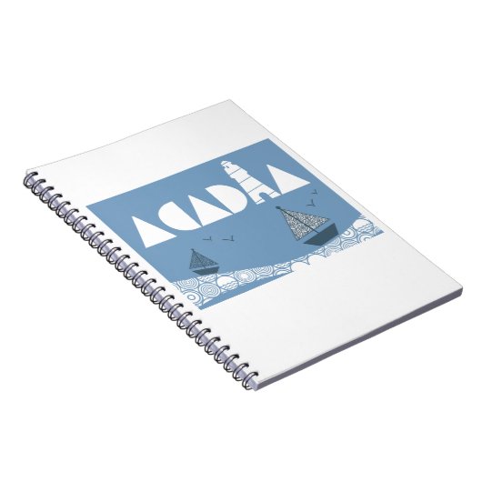 Acadia Notitieboek (Rechterzijde)