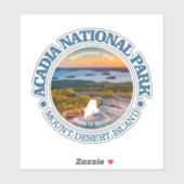 Acadia NP (Cadillac Mtn) Sticker (Vel)