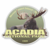 Acadia NP (los) Sticker (Voorkant)
