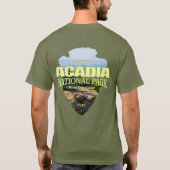 Acadia NP (pijlpunt) T-shirt (Achterkant)