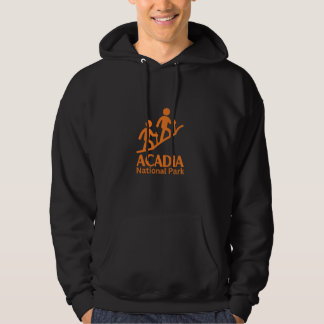 Acadia Park Hiker Cadillac Bar Harbor Maine Topjes Hoodie