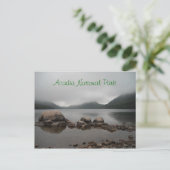 Acadia Park-Jordan Pond Briefkaart (Staand voorkant)
