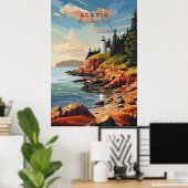 Acadia Poster (Thuiskantoor)