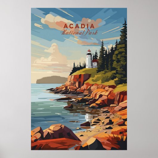 Acadia Poster (Voorkant)