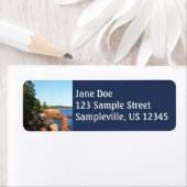 Acadia Rocky Beach near Thunder Hole Etiket (Insitu)