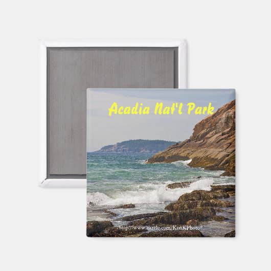 Acadia Shore Magnet (Voorkant / Achterkant)