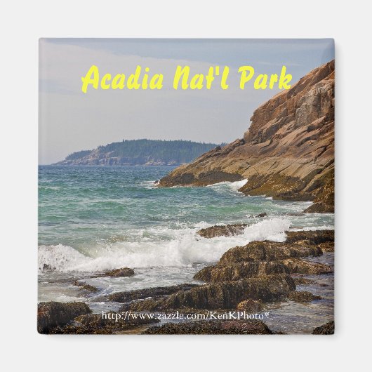 Acadia Shore Magnet (Voorkant)