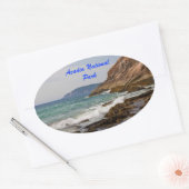 Acadia Shore Ovale Sticker (Envelop)