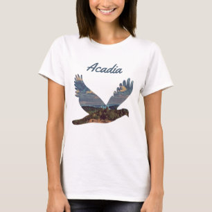Acadia Sky T-shirt gepersonaliseerde vrouwen