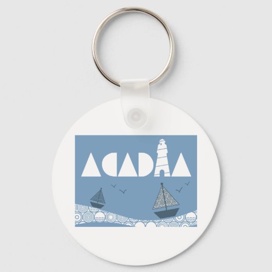 Acadia Sleutelhanger (Voorkant)