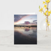 Acadia Sunrise Notecard -2 Kaart (Gele Bloem)